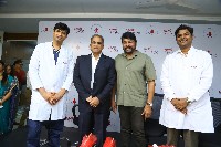 Chiranjeevi At Free Cancer Screening Camps Schedule Announcement Press Meet